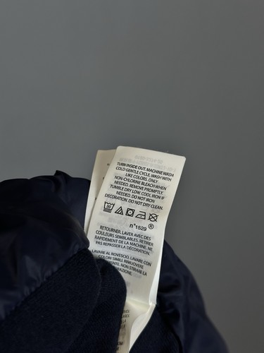 POLO RALPH LAUREN Men's 100% Duck Down Puffer Blue Hooded Vest Jacket Size M - Picture 13 of 13