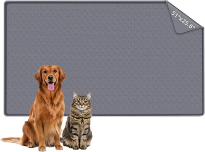 Silikon Bodenschutzmatte für Hundetraining rutschfest wasserdicht 130x65cm