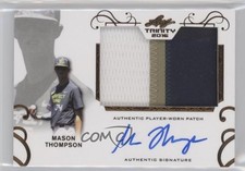 2016 Leaf Trinity Patch Auto Mason Thompson #PA-MT1 Patch Auto 1h5