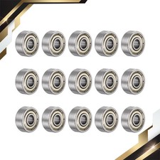 15pcs 624ZZ Ball Bearings 4mmx13mmx5mm Carbon Steel Double Shielded ABEC3
