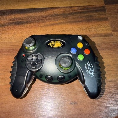 Mad Catz Original X-Box Controller with Lynx Wireless Black