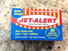 Jet-Alert Double Strength Caffeine 200mg 90 caplets exp: 10/2030