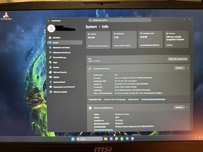 MSI Katana 17 B13VFK-269 Notebook 17,3 Zoll i7 13. Gen 16GB RTX 4060