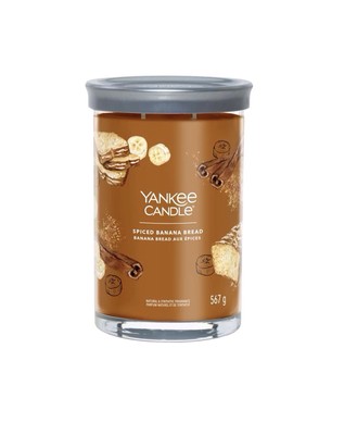 Spiced Banana Bread RARE Yankee Candle Large 20oz Tumbler
