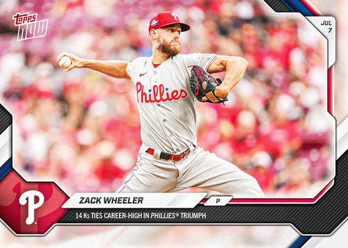 2026 Topps Now 425 Zack Wheeler