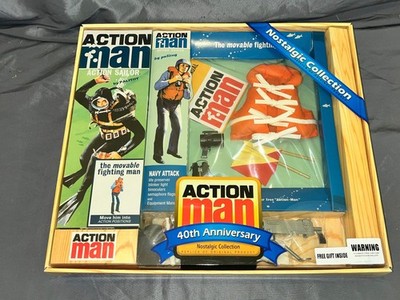 1/6 Scale Vintage Remake GI Joe Action Man Navy Set - NIB Hasbro Palitoy