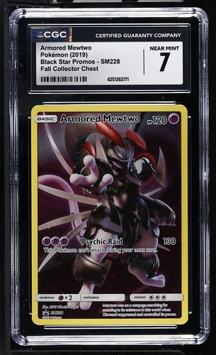 Armored Mewtwo graded CGC 7 for sale on eBay