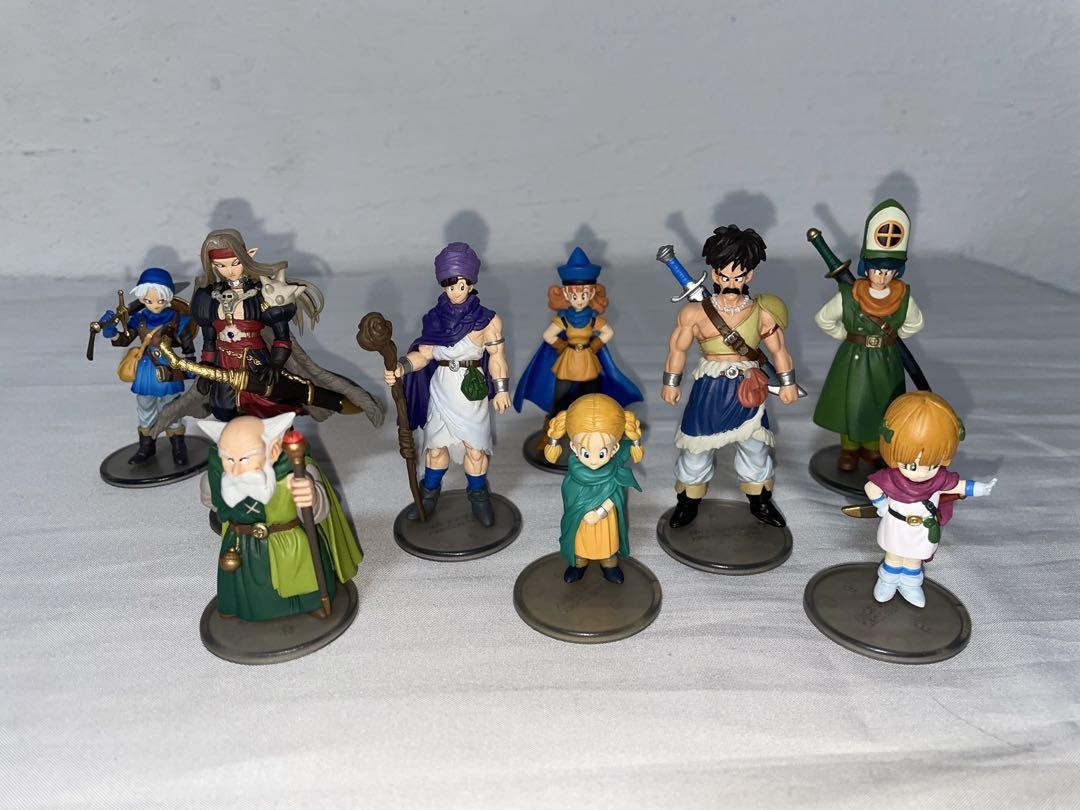 Dragon Quest Character Figure Collection Sky Edition 9 Figures