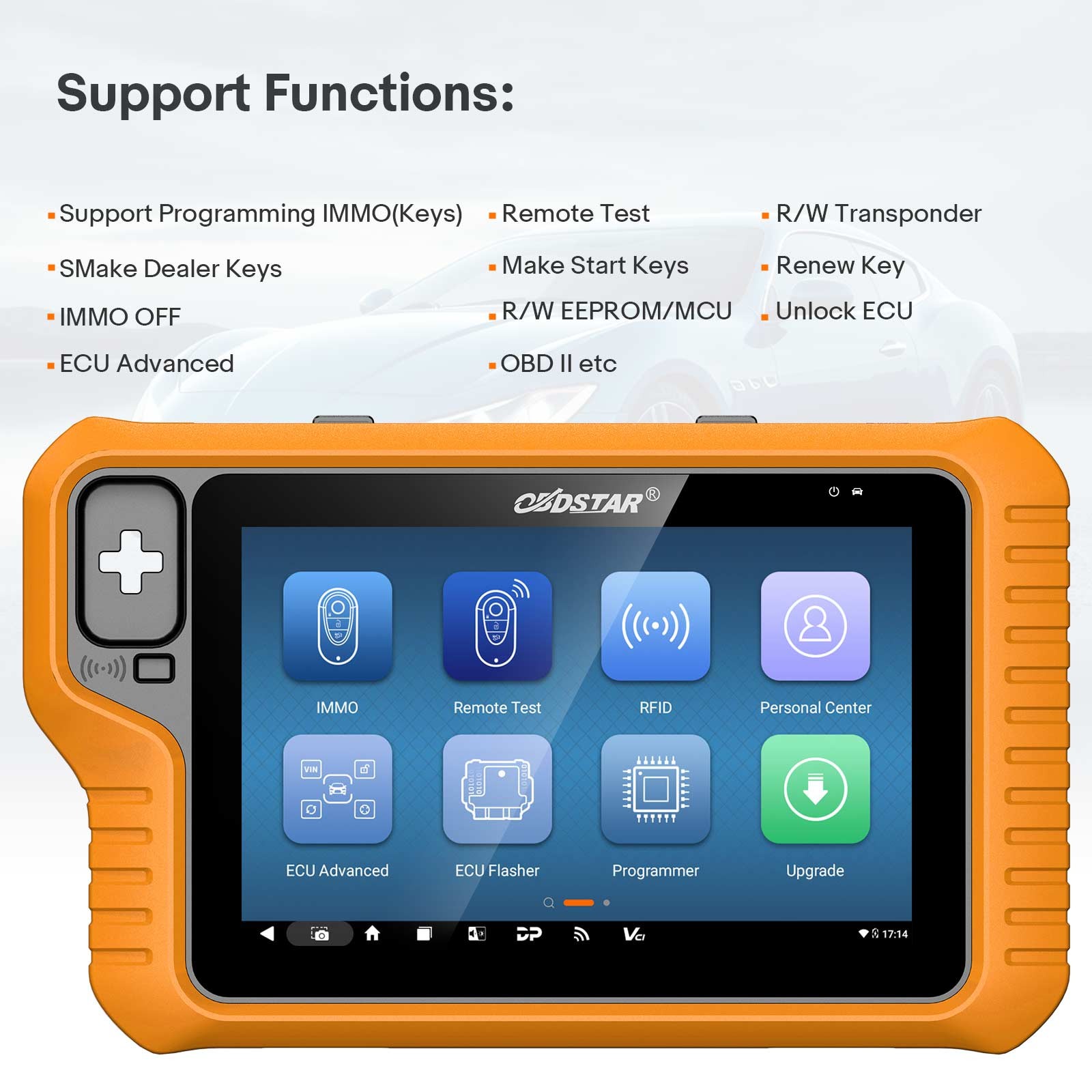 OBDSTAR X300 Classic G3 A1+A2 Key Proarmmer Tool CAN FD DoIP 2 Year Free Update