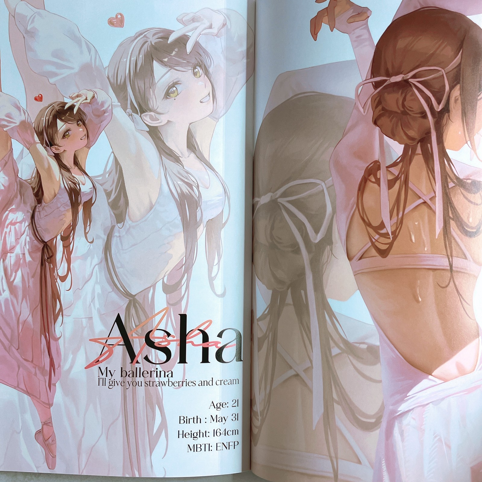 Ballerina 2 Doujinshi Comic Market 105 Original Illustration Art Book A4/20P