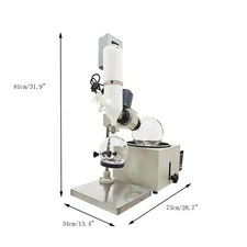 110V 3L Lab Rotary Evaporator Rotavapor Digital Heating Bath Test Machine