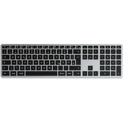 SATECHI SLIM X3 Tastatur kabellos grau, silber
