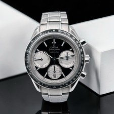 Omega Speedmaster Racing 40mm Black Dial Reverse Panda Chronograph