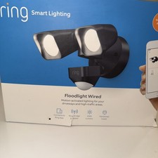 Ring Floodlight Motion Security Wired - Black 5W21S8-A 