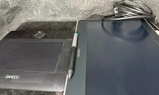 Wacom One 13 DTC133 Drawing Tablet 13.3" Screen Plug Cables Pen & Bamboo Tablet