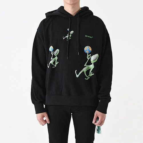 OFF WHITE Felpa con cappuccio Alien Off White 49463238