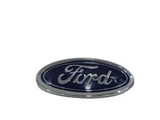 New OEM 2013-2018 Ford Fusion Rear Trunk 5" Emblem Logo Badge Blue & Chrome Oval