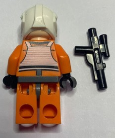 Lego Star Wars Minifigures - Rebel Pilot Jek Porkins sw0372 9493