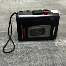 Panasonic Portable Mini Cassette Recorder RQ-L349 VAS Counter TESTED WORKS
