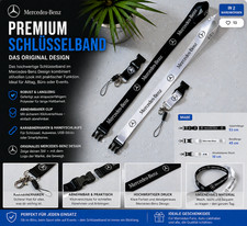 Mercedes-Benz Schlüsselband / Lanyard / 2 Fa...