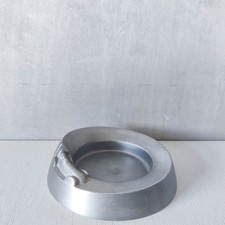 Vintage Art Deco style cast aluminium ashtray Terence Conran Bluebird UK car
