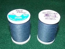 Dual Duty All Purpose Polyester Thread, 250 yards, Miniature Blue (4640)