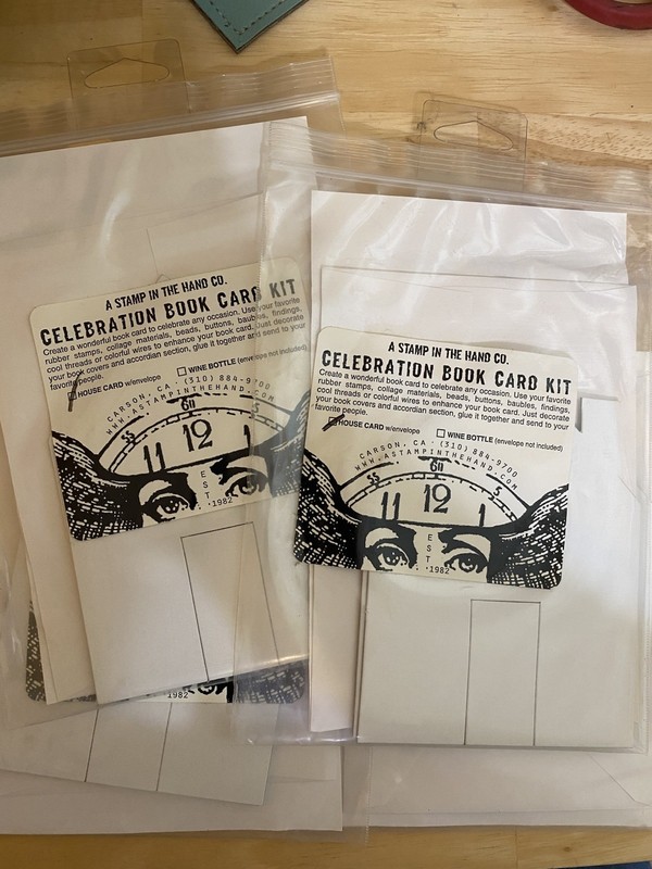 A Stamp In The Hand House Card Kit - 4 Kits To Make Accordion Book Cards