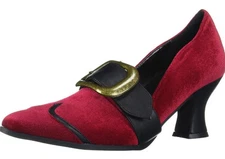Women's Witch/pirate Costume Shoes With Buckle Size 7 With 2.5" Heel