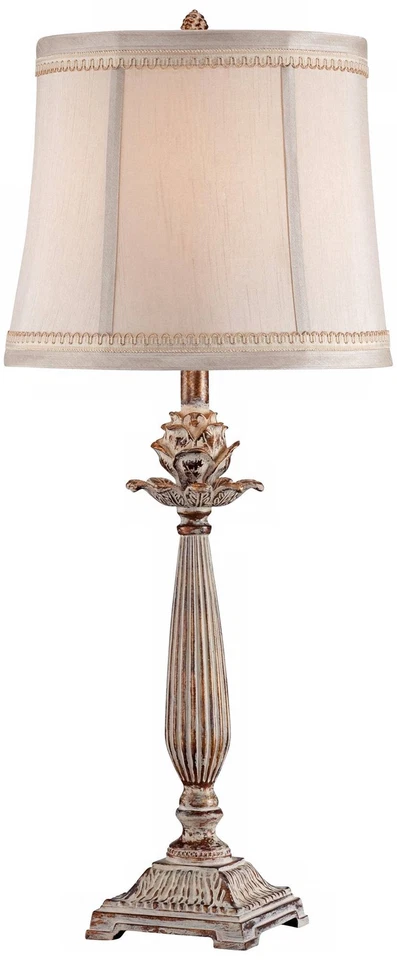 Lámpara de mesa tradicional Regency Hill Petite alcachofa 28" de alto Foto 2 de 4