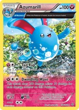 Pokemon Azumarill (Alpha) Holo Rare 104/160 XY - Primal Clash Holofoil NM on eBay