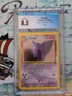 CGC 8.5 Gengar 1999 Fossil 5/62 Holo Pokemon Card👻