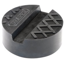 Draper Trolley Jack Rubber Pad Accessory Durable & Robust Rubber Small Black