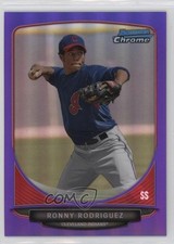 2013 Bowman Prospects Chrome Purple Refractor /199 Ronny Rodriguez #BCP101 sh7