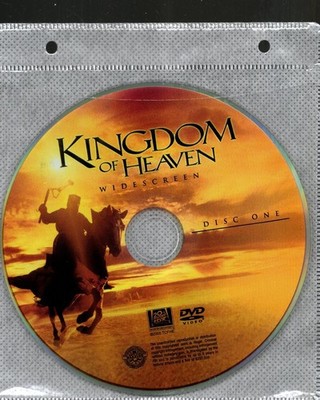 Kingdom of Heaven (2005) DVD  *DISC ONLY* = REGION 1 - Liam Neeson