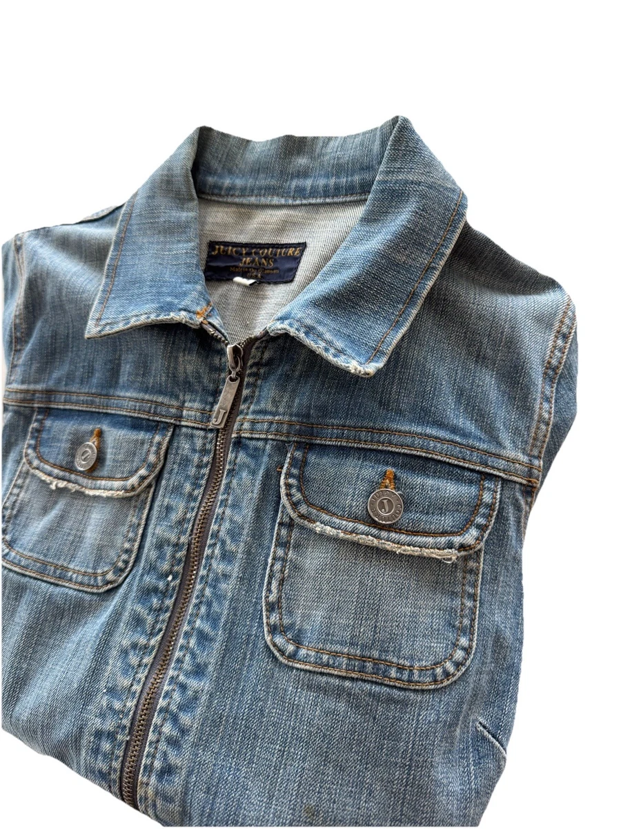Juicy Couture Blue Denim Coats, Jackets & Vests for Women for sale