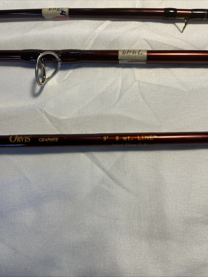 Nuevo Orvis Zero Gravity 9’ 8 Wt. Caña y tubo de pescar con mosca MID FLEX 7,5 4 piezas. "R" Foto 2 de 4