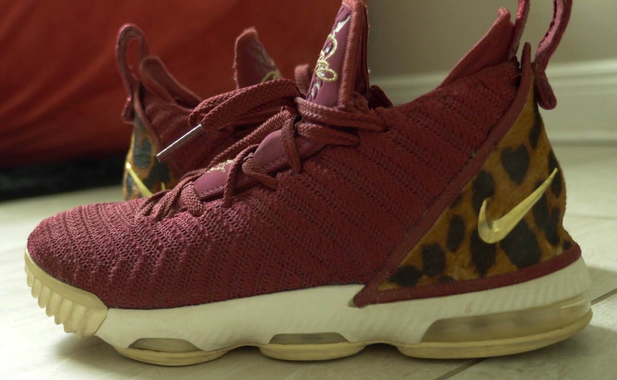 Basketball Shoe Nike Lebron Leopard Nike LeBron 16 Low King