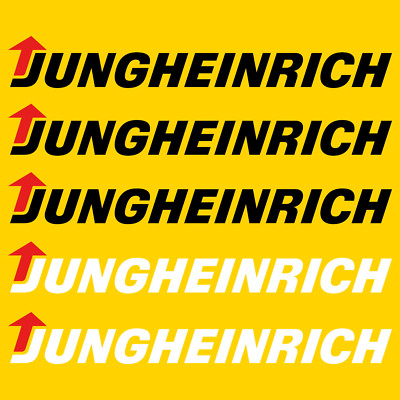 jungheinrich XL aufkleber sticker gabelstapler forklift 5 Stücke Pieces