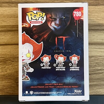 IT Chapter 2 Pennywise With Balloon Funko Pop #780 Movies