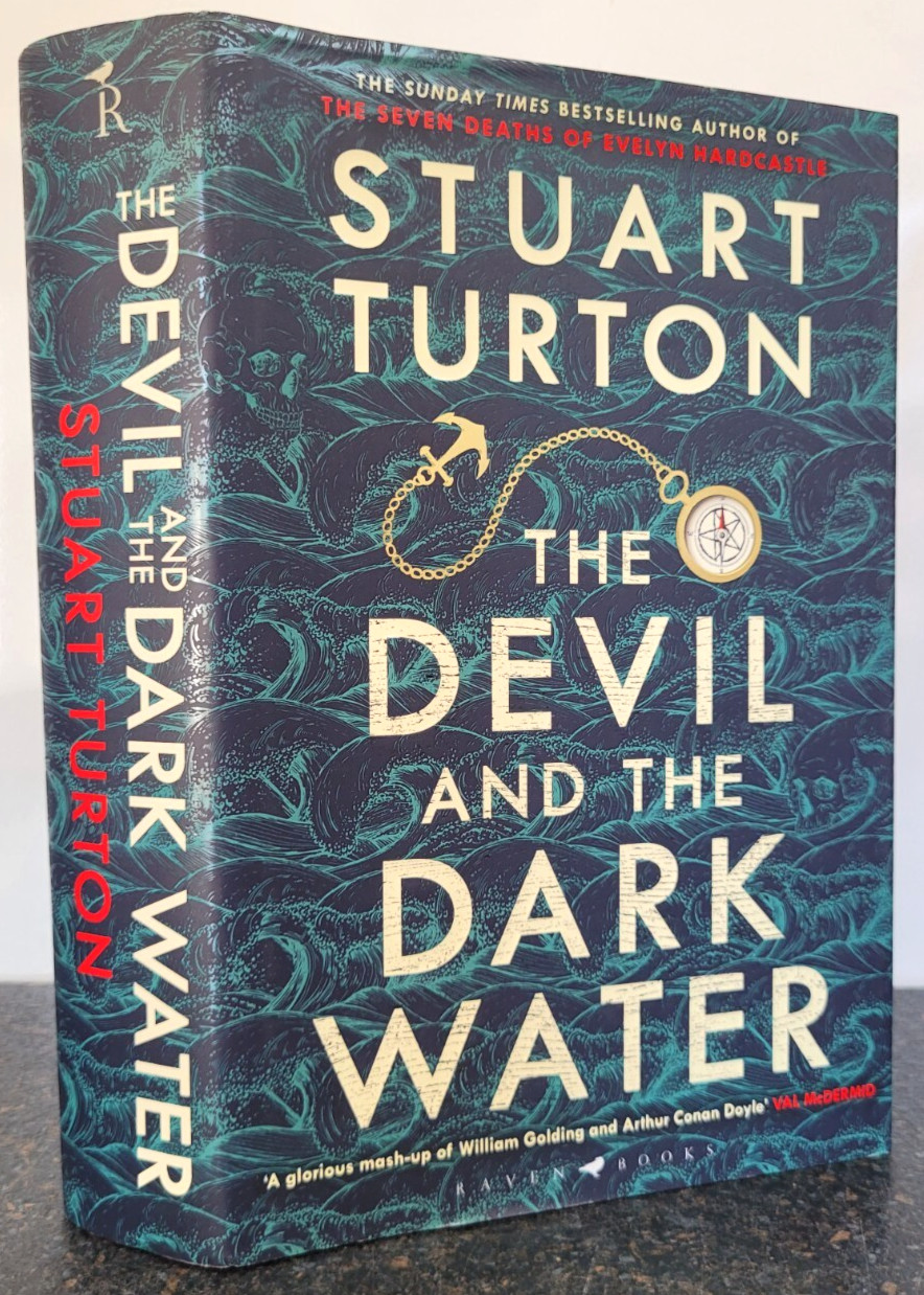The Devil and the Dark Water by Stuart Turton , Signed and Stencilled Edges