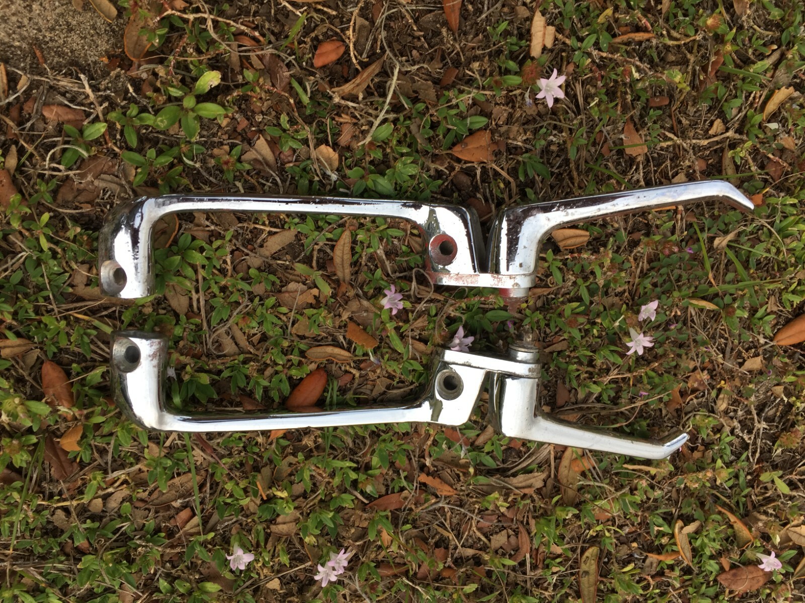1967 Bentley Inner Chrome Door Handles, Pair For your Bentley or Workshop Door