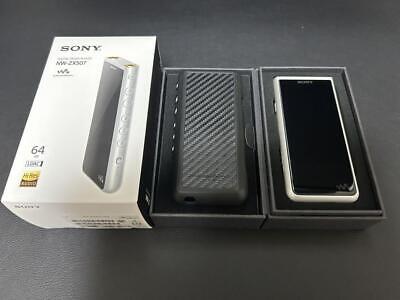 Sony NW-ZX507 ZX Series Walkman 64GB Silver w/Box from Japan used 