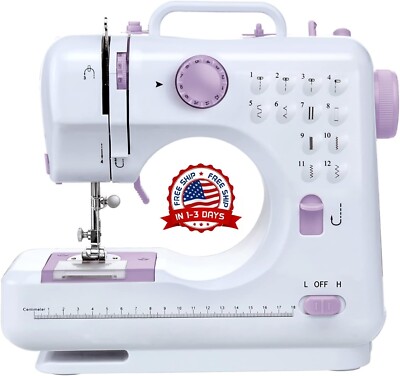 Maquina De Coser Electrica Mediana Con 12 Tipos De Cocidos Diferentes Calidad