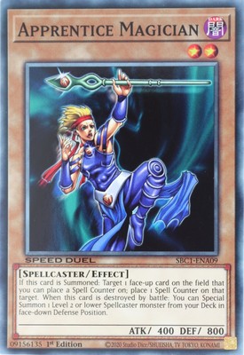 Yugioh Apprentice Magician SBC1-ENA09 gemeinsame 1. Auflage
