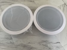 Pyle PDIC1661RD 6.5 Inch 200 Watt In Ceiling Wall 2 Way Speaker System White