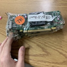 Lot of 4 AMD Radeon 109-C09057-00 High Profile 512MB PCIe See Pics