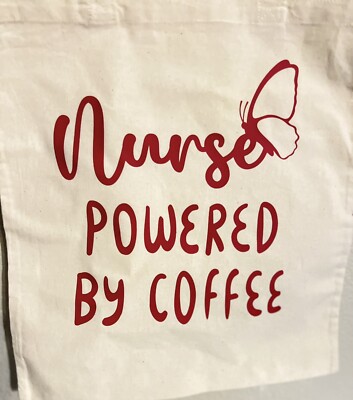 Nurses Handmade Tote Bag