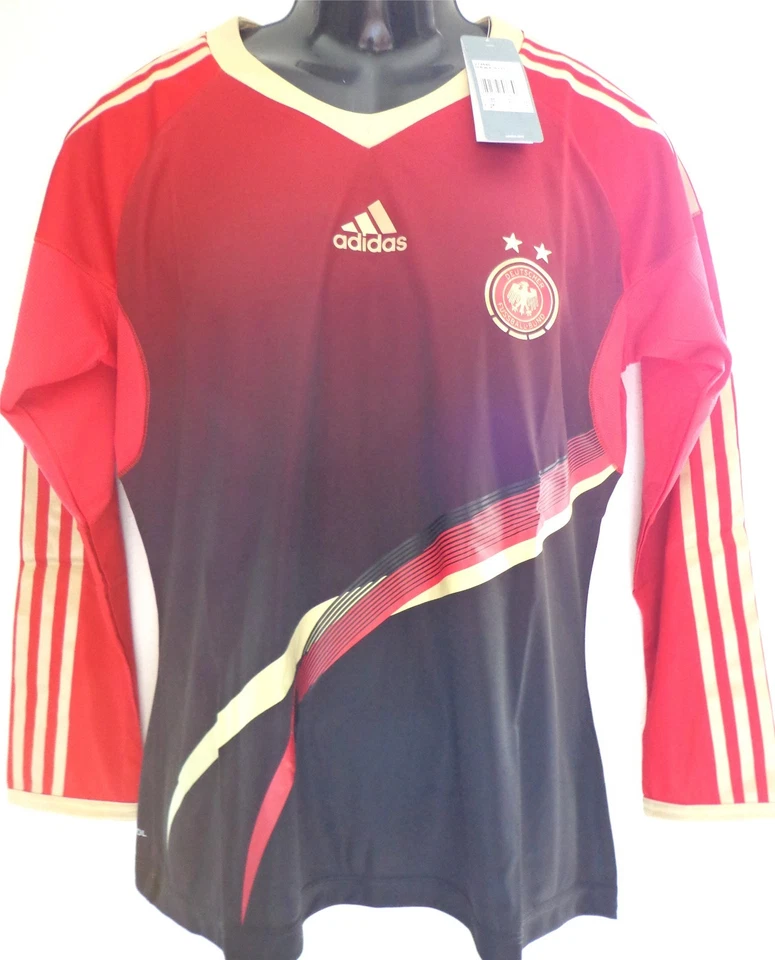 ADIDAS DFB Deutschland Damen Trikot Jersey XS-XL + NEU +schwarz-rot+ WM Germany