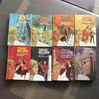 8 VTG Trixie Belden Books J. CAMPBELL K. KENNY Hardback Mystery 1950 to 1970 -N1