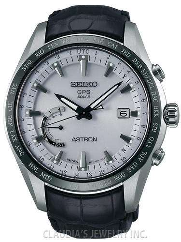 SEIKO ASTRON GPS SOLAR WORLD TIME SSE093 | eBay
